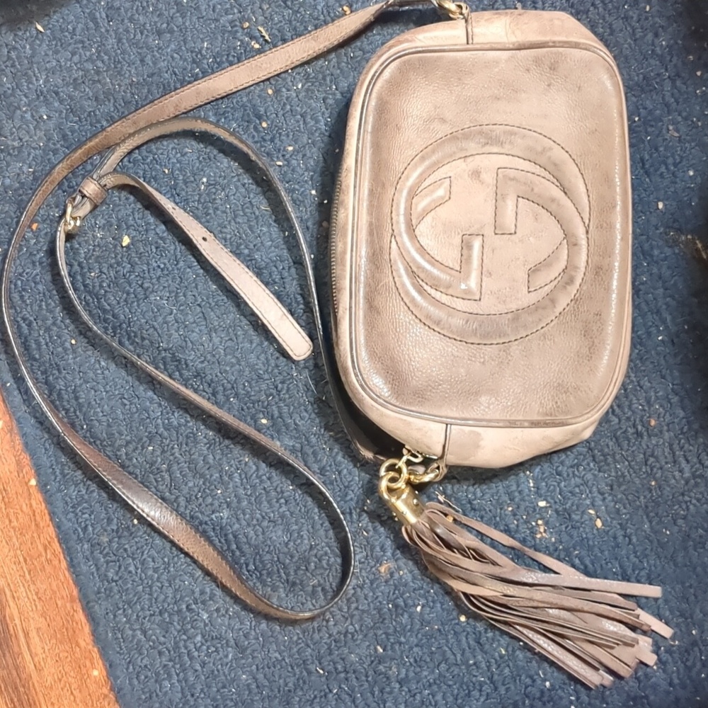 Gucci Soho Disco Bag newbuck/brown/tan
